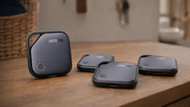 Pack de 4 localizadores Bluetooth Ugreen Finetrack Smart Finder con 33% de descuento para no perder tus objetos personales