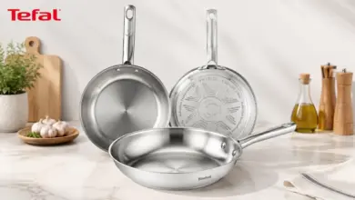 Juego de 3 Sartenes Tefal Duetto On acero inoxidable con 33% de descuento por 59,99 €