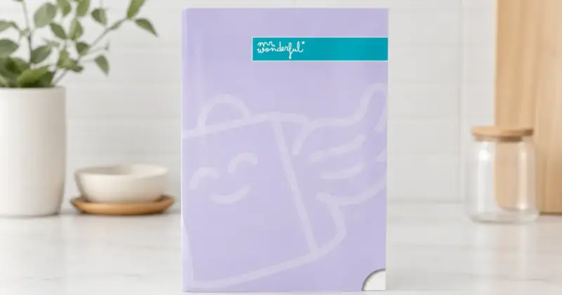 Pack de 2 libretas A4 Mr. Wonderful con pegatinas y horario, ahora a solo 2,30 € con 71% de descuento