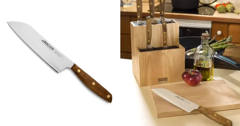 Cuchillo Santoku Arcos Nordika 190 mm: precisión y comodidad con un 40% de descuento