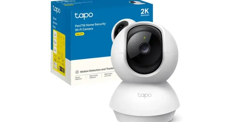 Cámara TP-Link Tapo C210 2K con visión nocturna en oferta por 24,99 € (-37%)