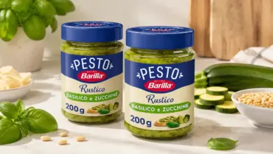 Pack 2 Pestos Barilla Rustico de Albahaca y Calabacín por solo 3,89 €: Sabor distinto con un 36% de descuento