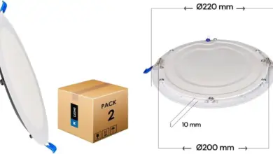 Pack 2 Downlights LED M Ledme 20W Luz Fría: Iluminación Potente y Moderno Diseño por 8,60 € con 27% Dto