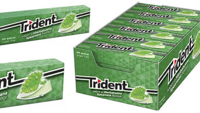 Pack Ahorro Chicles Sin Azúcar Trident Fresh Stick Clorofila con Sabor a Hierbabuena al 20% de Descuento