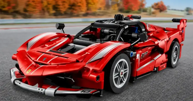 LEGO Technic Ferrari FXX K: maqueta mecánica al detalle con motor V12 por 42,99 € y envío gratis