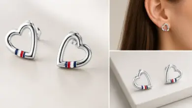 Pendientes Tommy Hilfiger Forma Corazón: Elegancia Diaria con un 29% de Descuento