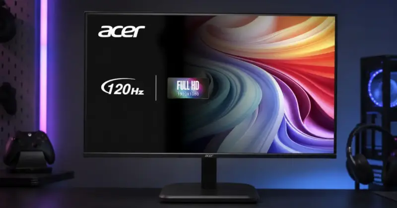 Monitor Acer EK241YGBIF de 23,8" Full HD con 120 Hz a solo 64,90 €: Fluidez y calidad con descuento