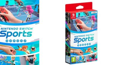 Nintendo Switch Sports con cinta para pierna: diversión y deporte en casa por solo 37,93 € con regalo incluido
