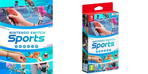 Nintendo Switch Sports con cinta para pierna: diversión y deporte en casa por solo 37,93 € con regalo incluido
