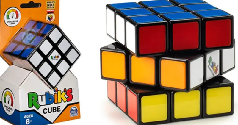 Cubo de Rubik Original 3x3 a 4,39 €: Rompecabezas Clásico con 56% de Descuento en Amazon