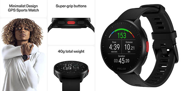 Polar Pacer: Smartwatch con GPS y Gran Descuento, Ideal para Deportistas por 123,88 €