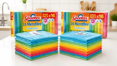 Pack de 32 bayetas Spontex Microfibre con un 33% de descuento: limpieza eficaz y cómoda por sólo 11,98 €