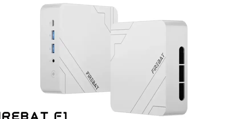 Mini PC Firebat F1 con Ryzen 7 y 16 GB DDR5: potencia y diseño compacto con un 72% de descuento