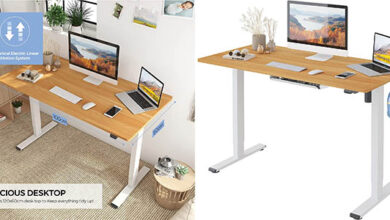 Escritorio de pie Flexispot EG1 con ajuste eléctrico y un 25% de descuento a 199,99€