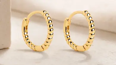 Pendientes Aro Twist Singularu bañados en oro 18kt con un 38% de descuento