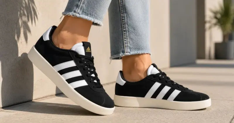 Zapatillas Adidas VL Court 3.0 para mujer con estilo retro y 51% de descuento