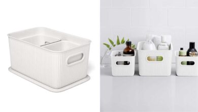 Set de 3 Cajas Organizadoras Tatay Baobab con tapa: orden y estética en casa con un 24% de descuento