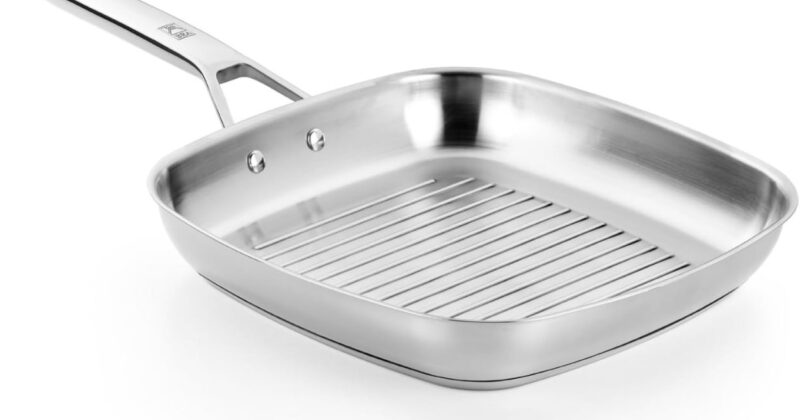 Sartén Grill BRA Signature 28 cm: Acero inoxidable resistente y fondo Full Induction con un 23% de descuento
