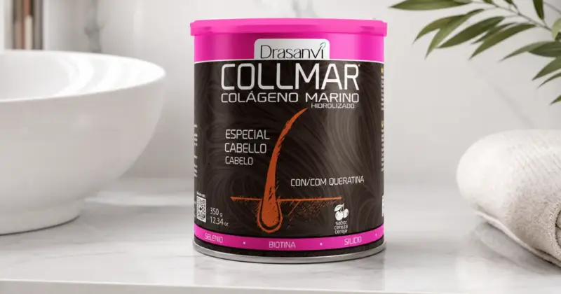Colágeno Marino Drasanvi para Cabello con Biotina, Queratina y Zinc a 16,80 € con 38% de Descuento