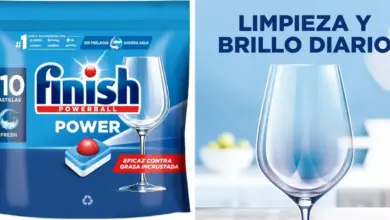 Pack de 104 cápsulas Finish Powerball Power All in 1: limpieza eficaz y brillo al mejor precio