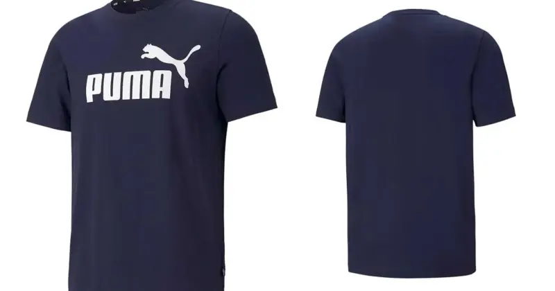 Camiseta Puma Essentials Logo para hombre con 48% de descuento, ideal para uso diario y deporte