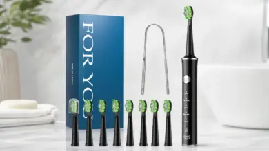 Cepillo de dientes eléctrico sónico JTF con 8 cabezales y 5 modos por 9,99 € - ¡Ahorra un 47%!