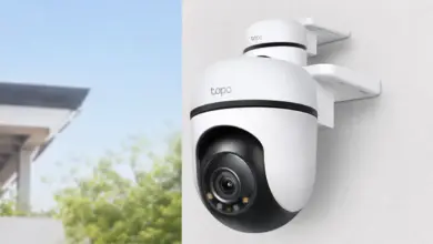 Cámara Tapo C500 WiFi para exterior con giro 360º y detección IA por 34,99€ con 42% de descuento
