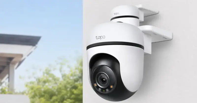 Cámara Tapo C500 WiFi para exterior con giro 360º y detección IA por 34,99€ con 42% de descuento