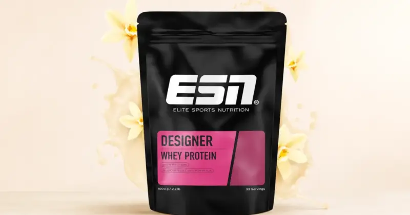 Proteína ESN Designer Whey Vainilla 1kg con 53% de Descuento: Alta Proteína para Deportistas y Fitness