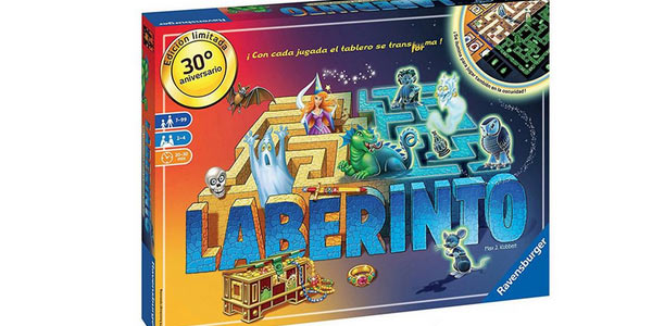 Laberinto Mágico Glow in the Dark de Ravensburger: diversión familiar con tablero que brilla y 10% de descuento