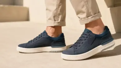 Zapatillas Clarks Courtlite2 Run en nubuck azul marino con 50% de descuento y envío gratis