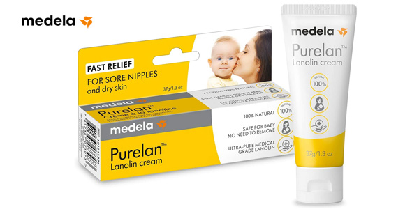 Medela Purelan: Crema 100% natural para pezones agrietados con un 40% de descuento a sólo 9€