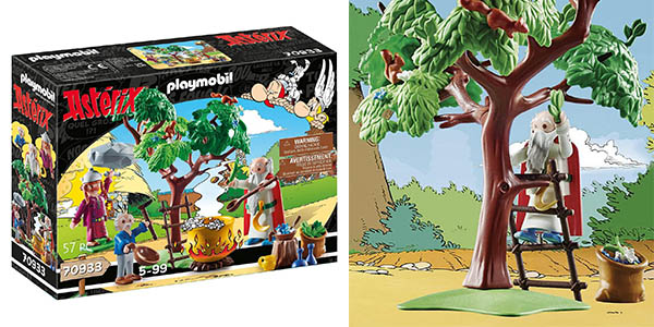 Playmobil 70933 Astérix y Panorámix con Caldero de Poción Mágica a 16,39 € con 39% de descuento
