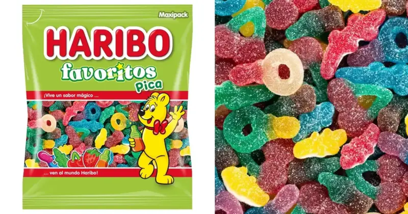 Haribo Favoritos Pica 1 kg: Surtido ácido y dulce con un 15% de descuento