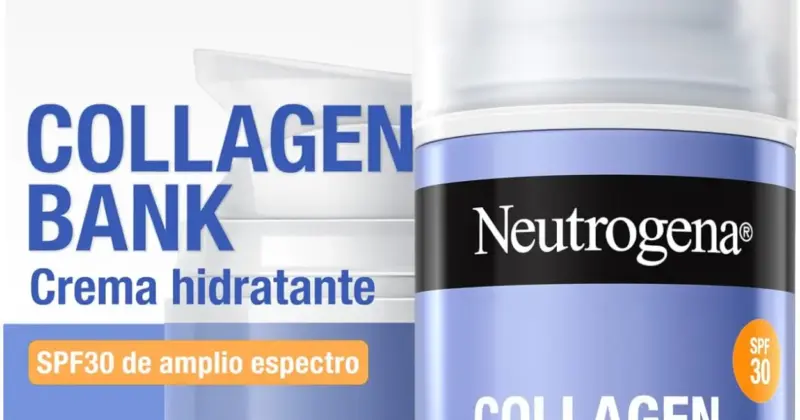Neutrogena Collagen Bank Crema facial SPF30: protege y reafirma la piel con un 59% de descuento
