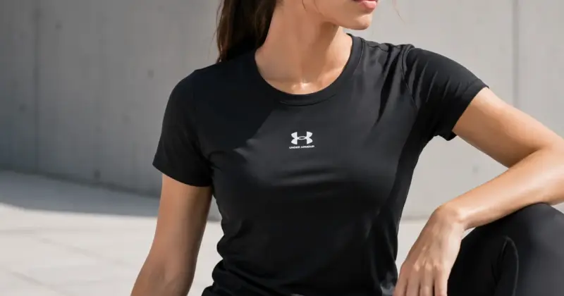 Camiseta UA Rival Core SS para Mujer: Comodidad y Elasticidad con 40% de Descuento