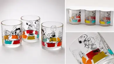 Set de 3 Vasos de Cristal Excelsa Peanuts Snoopy de 25 cl con un 27% de Descuento en Amazon