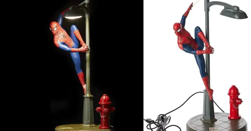 Lámpara de escritorio Spiderman de Paladone con diseño exclusivo y 17% de descuento