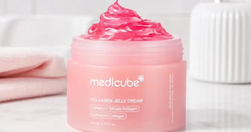 Crema Medicube de jalea de colágeno y niacinamida: hidratación y luminosidad al 47% de descuento