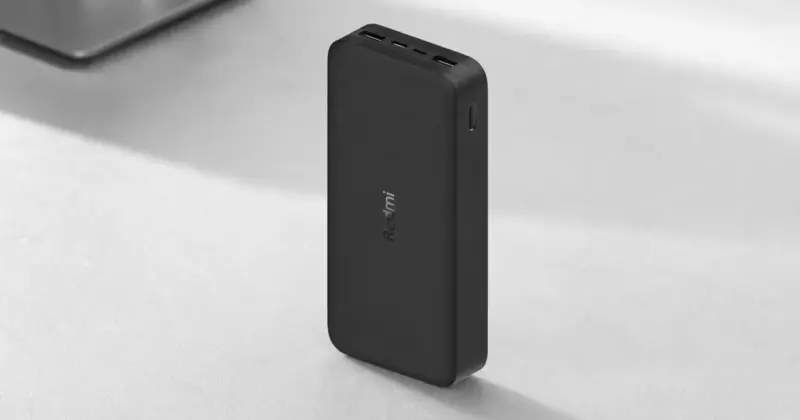 Batería externa Redmi 20000 mAh con carga rápida por 12,18 € y envío gratis