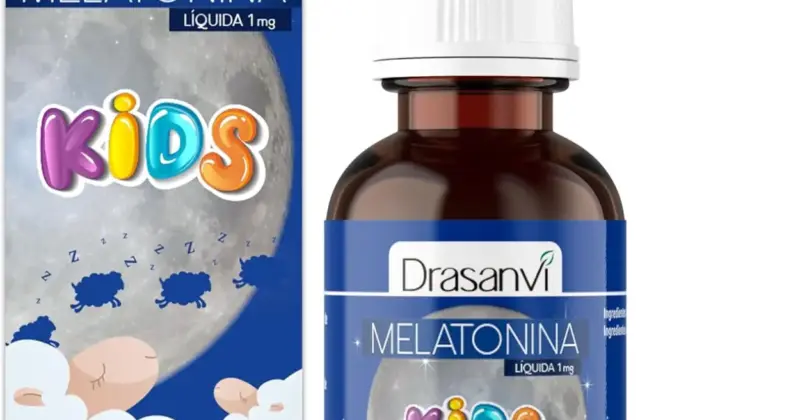 Melatonina Líquida Drasanvi Kids 1 mg para Mejorar el Sueño Infantil con 28% de Descuento por Sólo 7,39 €