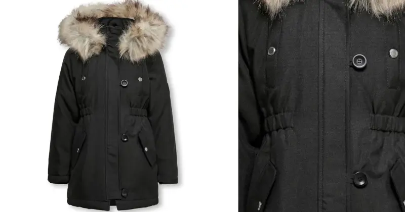Parkas Only Onliris para Mujer con Capucha y Pelo Sintético: Abrigo de Invierno con Más del 50% de Descuento en Amazon