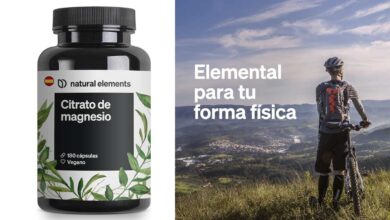 Citrato de Magnesio Natural Elements: 180 cápsulas veganas con un 25% de descuento, energía y bienestar físico y mental