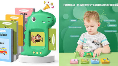 Juguete educativo Montessori con 112 tarjetas para aprender inglés a sólo 10,28€ con un 36% de descuento