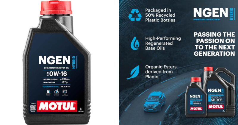 Aceite Motul Ngen 0W16 para motores híbridos con un 33% de descuento a sólo 12,84 €