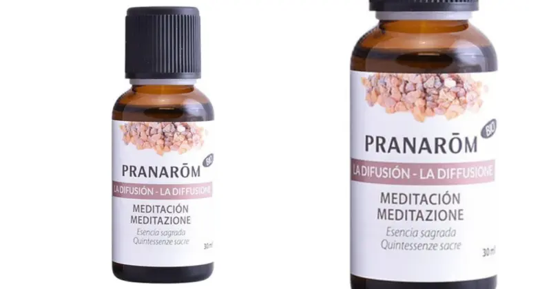 Esencia para Difusión Pranarom Meditación: Aroma Ecológico con Incienso y Nardo a Precio Rebajado