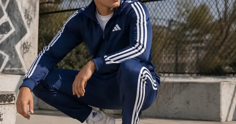 Chándal Adidas Sportswear Basic 3 Stripes con 47% de descuento en Amazon