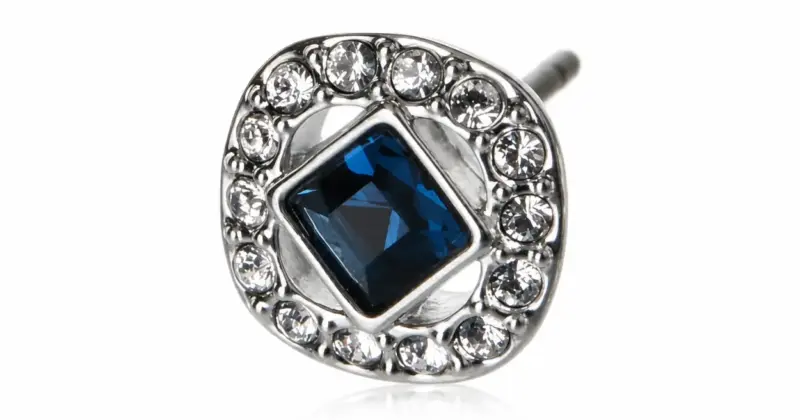 Pendientes Swarovski Una Angelic con baño de rodio: Elegancia discreta con un 15% de descuento a 38,72 €