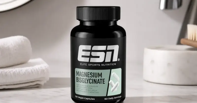 Cápsulas veganas de Magnesio ESN 194 mg con un 40% de descuento en Amazon
